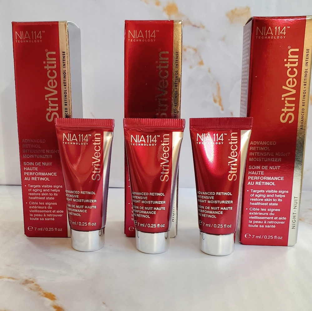3 - StriVectin Advanced RETINOL Intensive Night Moisturizer Face Cream Bundle